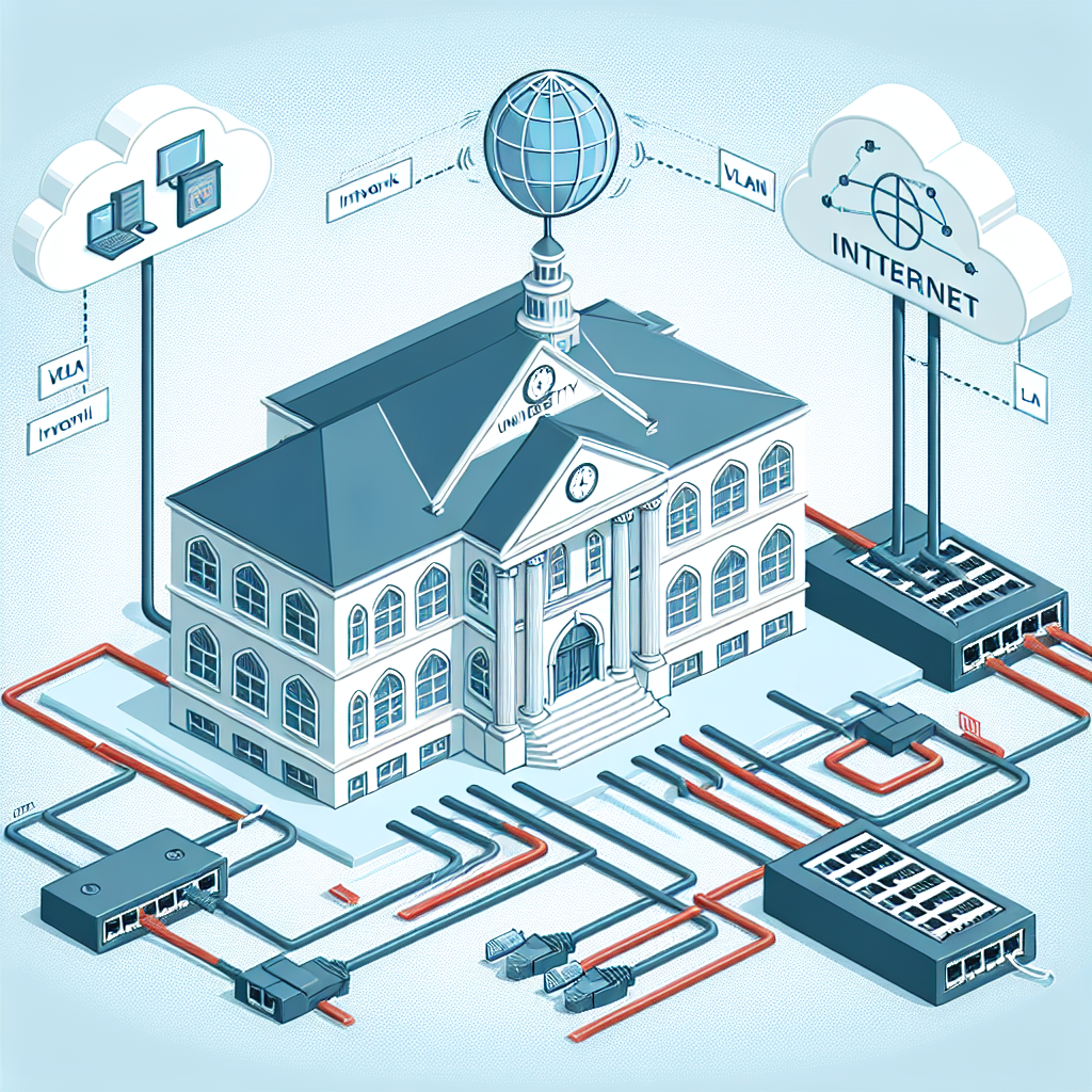 Solución VLAN para Internet en la Red Universitaria