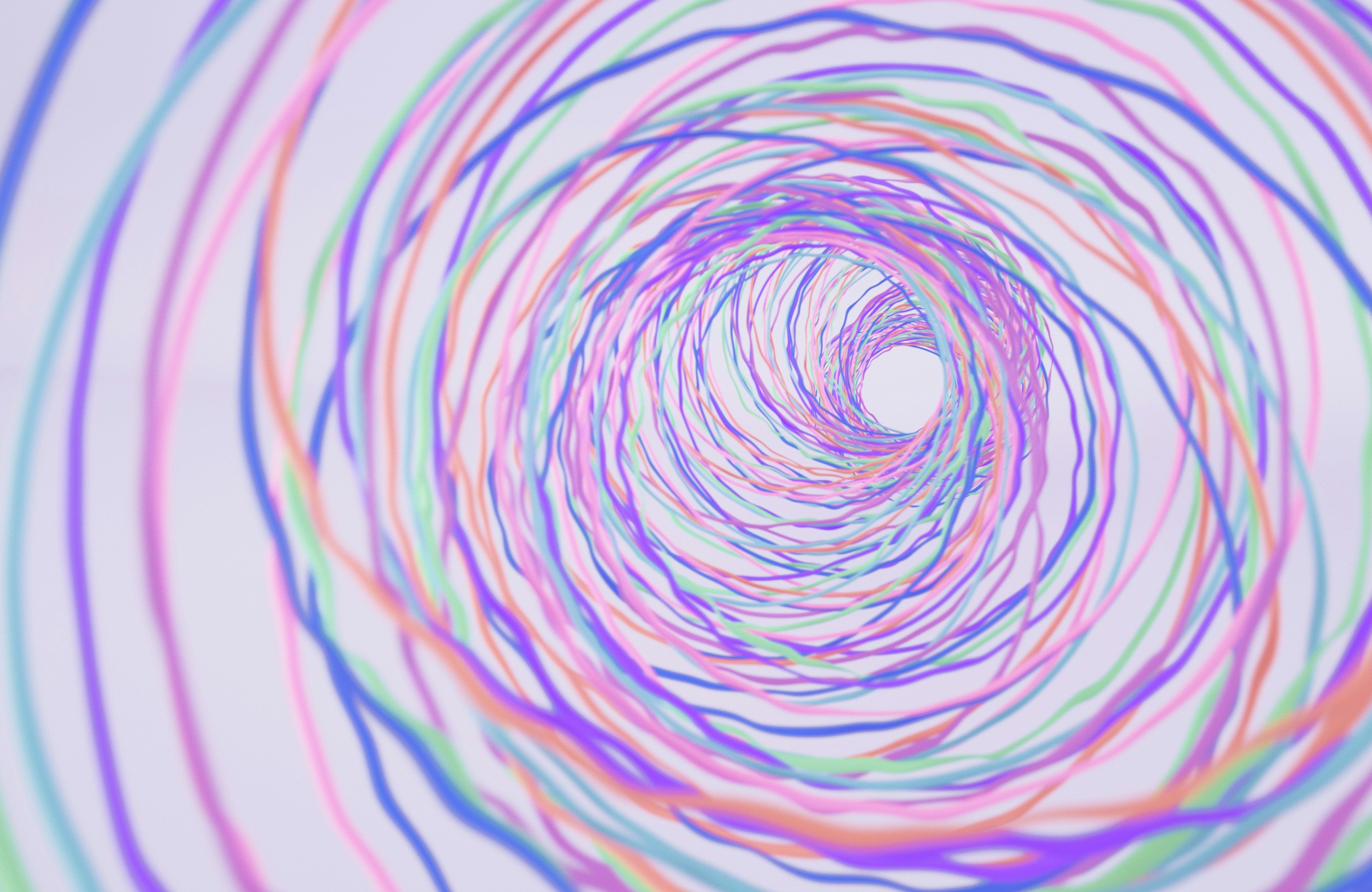 Subespacio de color latente: orden en caos de alta dimensión