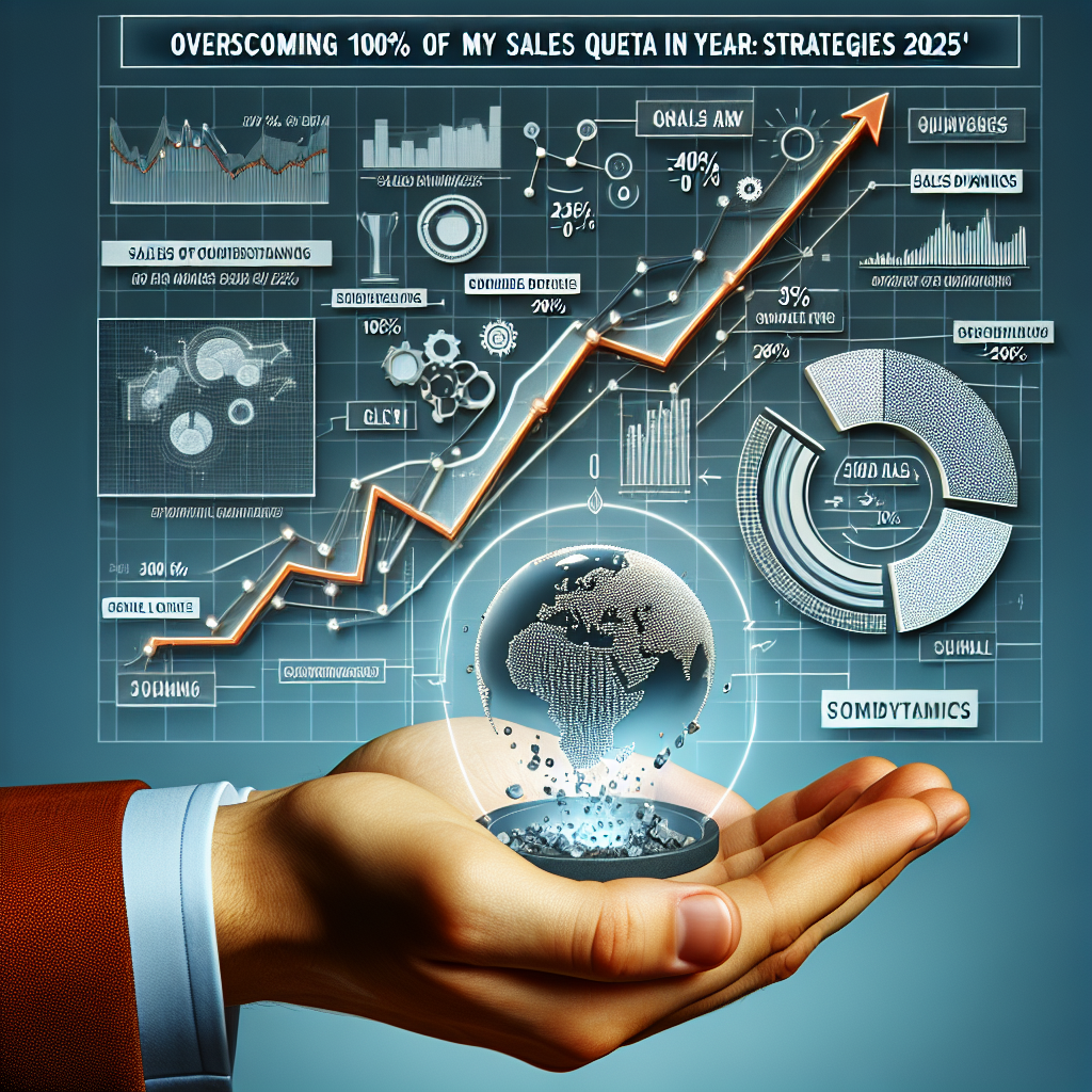 Superé el 100% de mi cuota de ventas en el primer año: Estrategias 2025