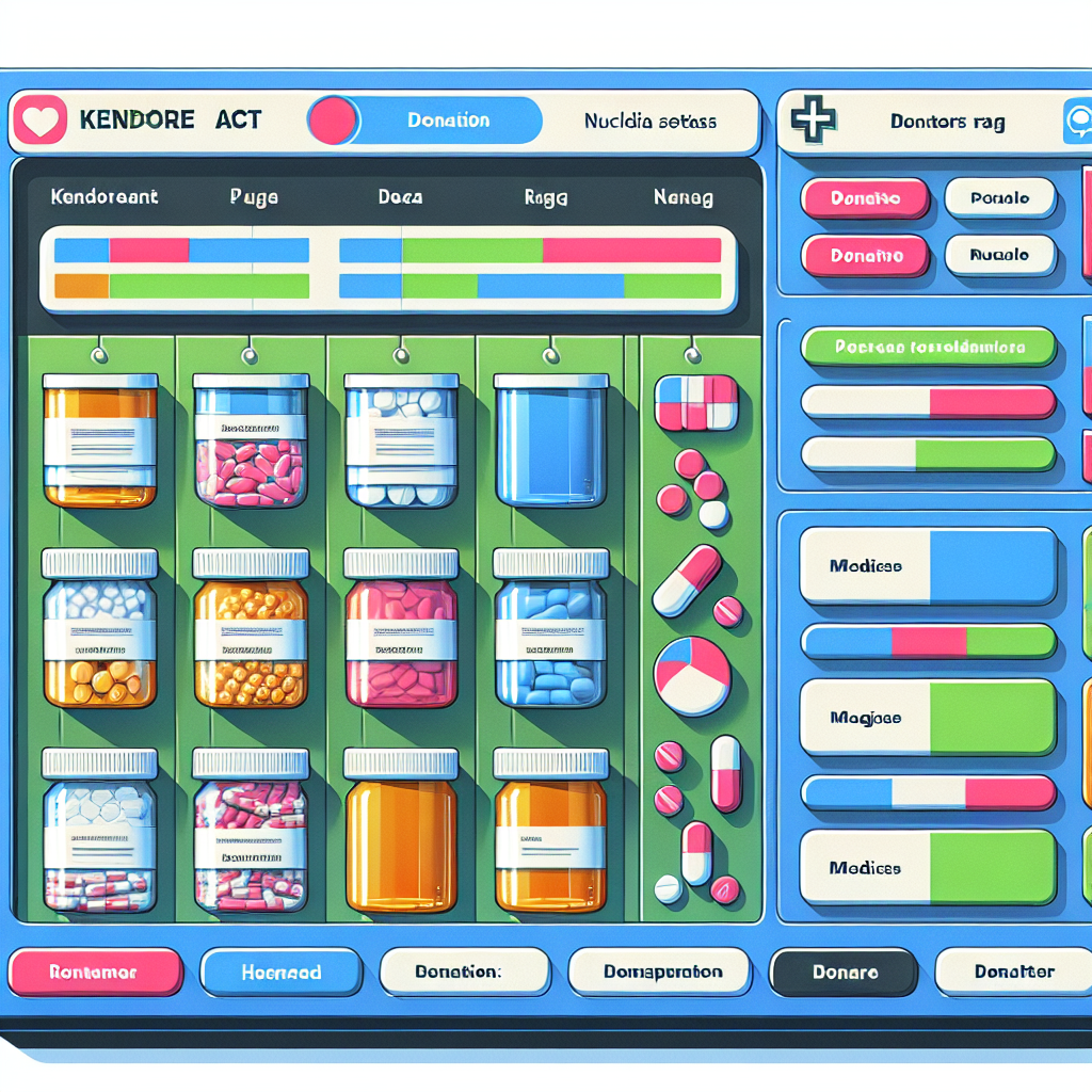 Tablero de Donación de Medicamentos – KendoReact + Nuclia RAG