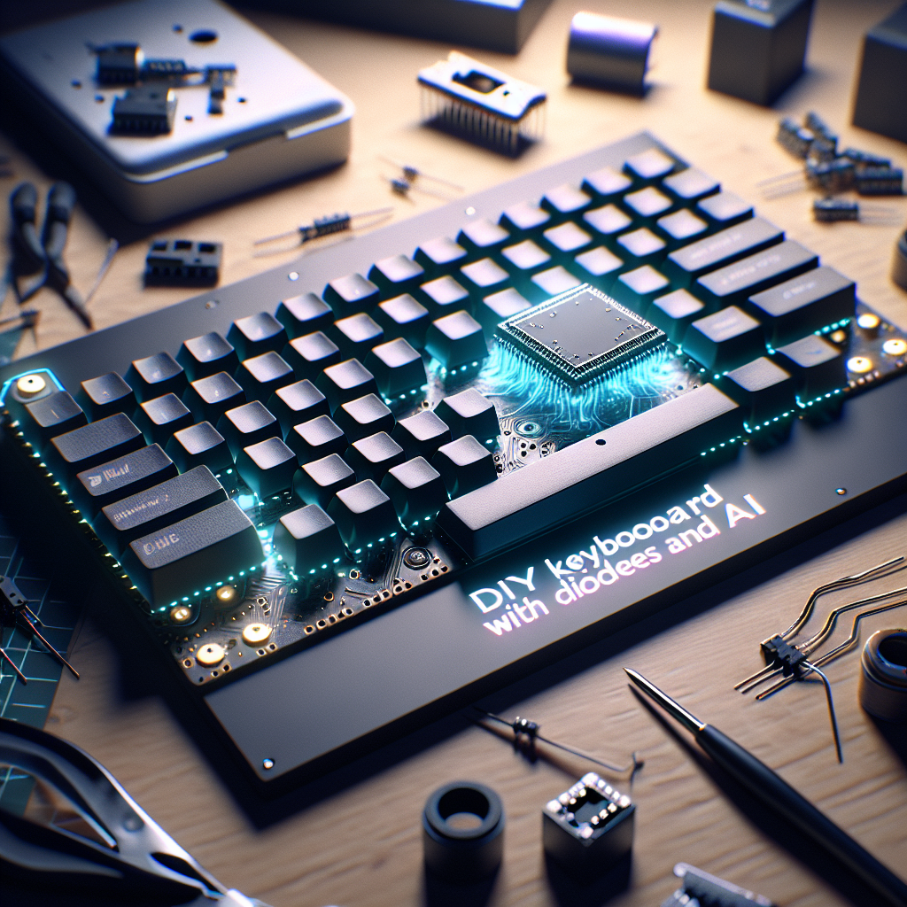 Teclado DIY con Diodos y IA