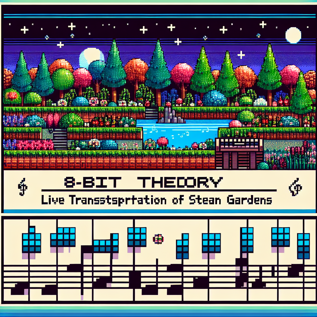 Teoría 8-Bit: Transcripción en Vivo de Stean Gardens, Super Mario Odyssey