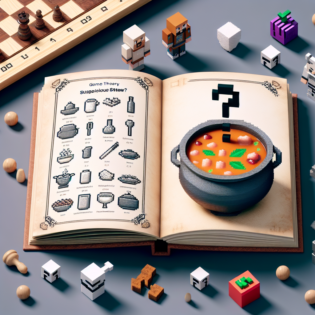 Teoría de Juegos: ¿Qué es el Estofado Sospechoso de Minecraft?