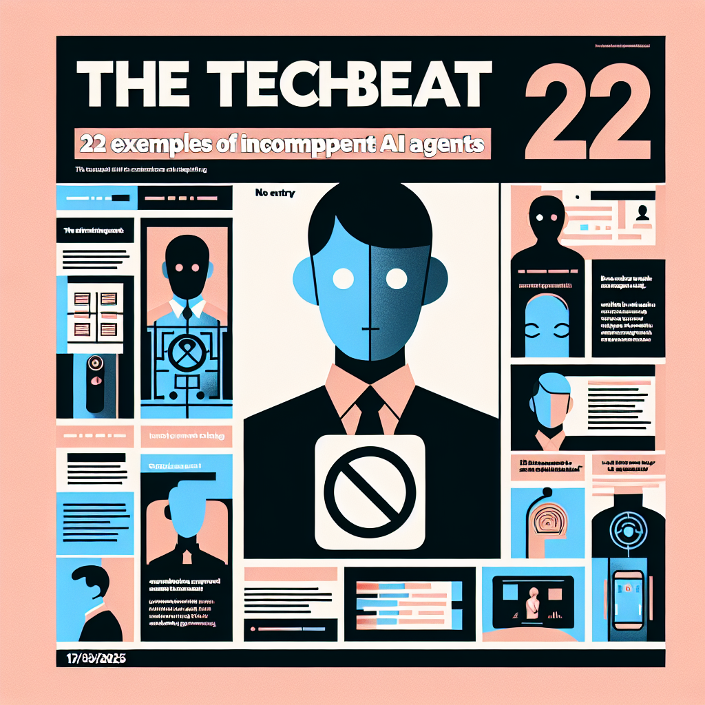 The TechBeat: 22 Ejemplos de Agentes de IA Incompetentes (17/09/2025)