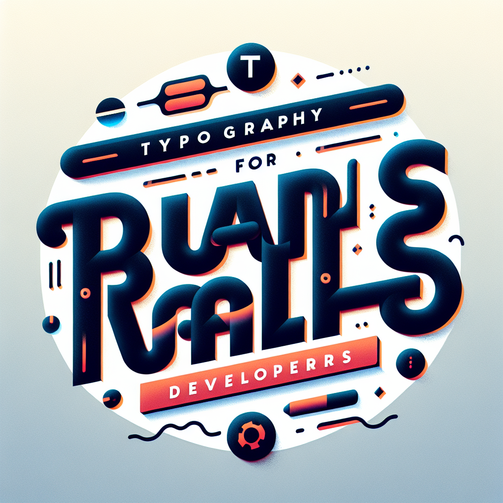Tipografía para desarrolladores de Rails