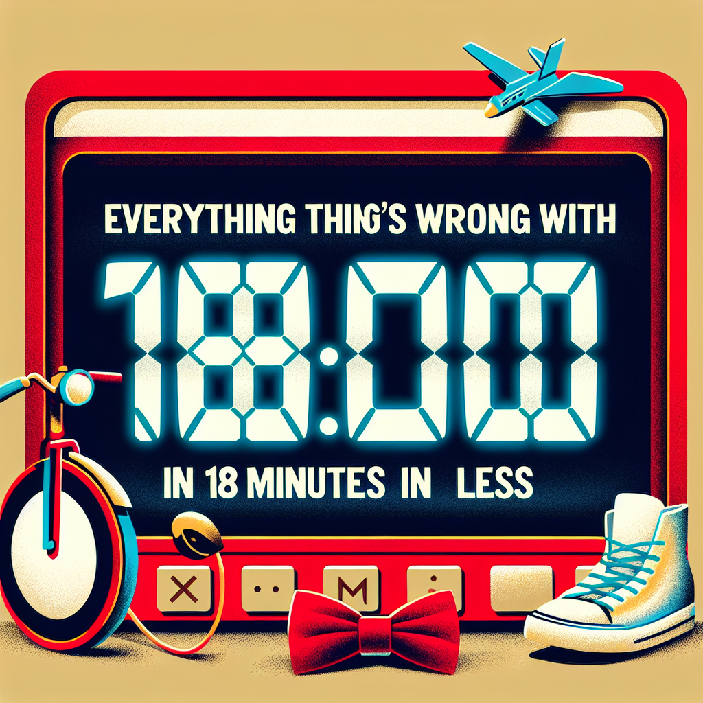Todo lo que está mal con Peewees Big Adventure en 18 minutos o menos