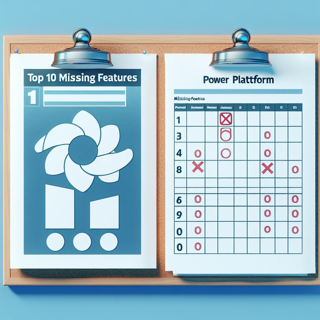 Top 10 Características Faltantes de Power Platform