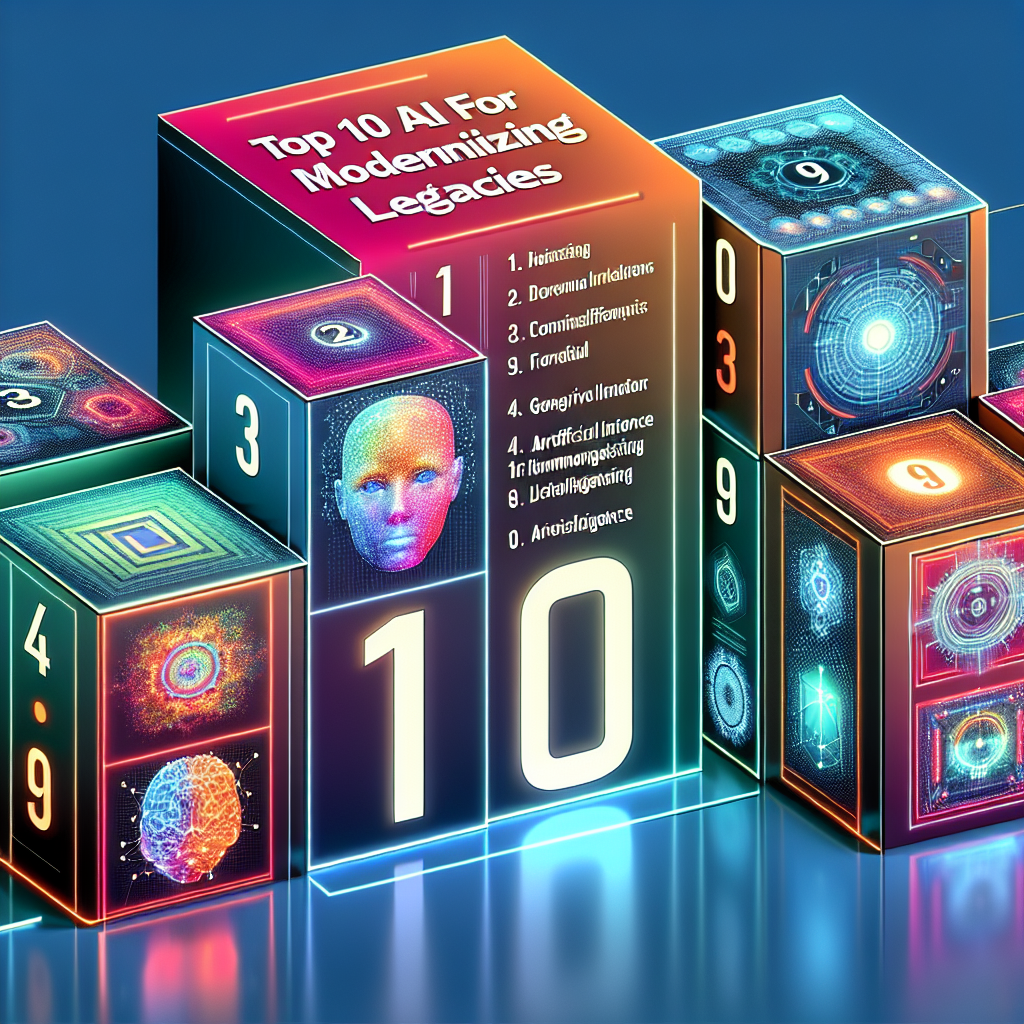 Top 10 IA Generativa para Modernizar Legados