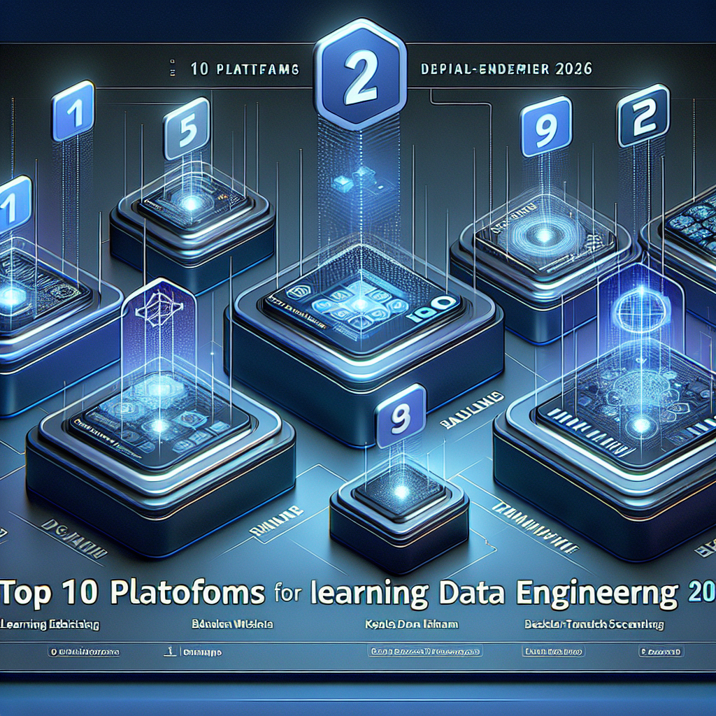 Top 10 plataformas para aprender ingeniería de datos 2026
