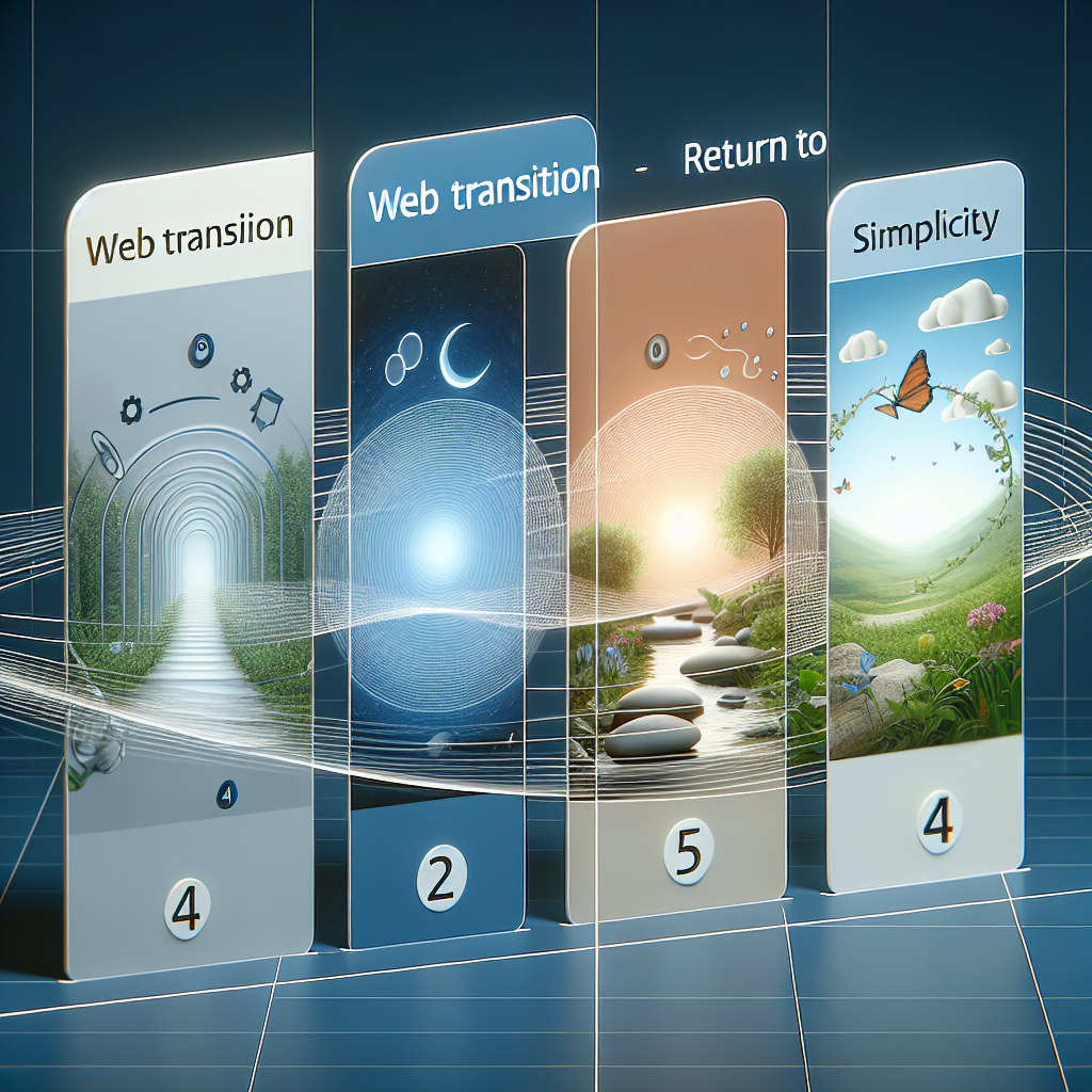 Transición Web: Parte 4 de 4 — Regreso a la Simplicidad