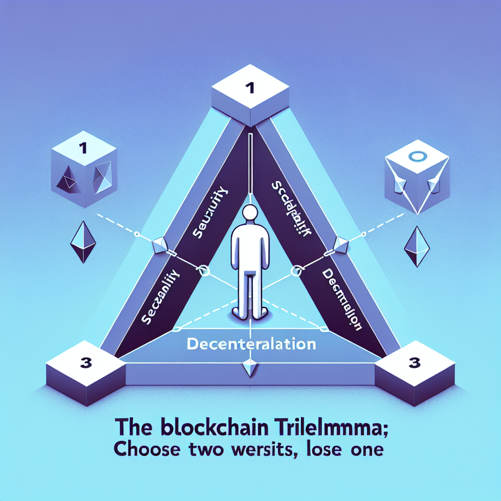 Trilema de la blockchain: elige dos, pierdes uno