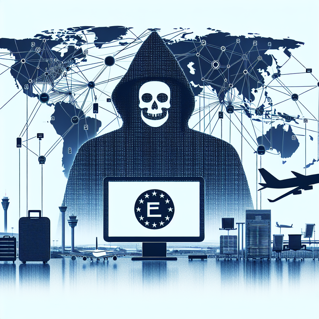 UE: software del aeropuerto secuestrado por criminales