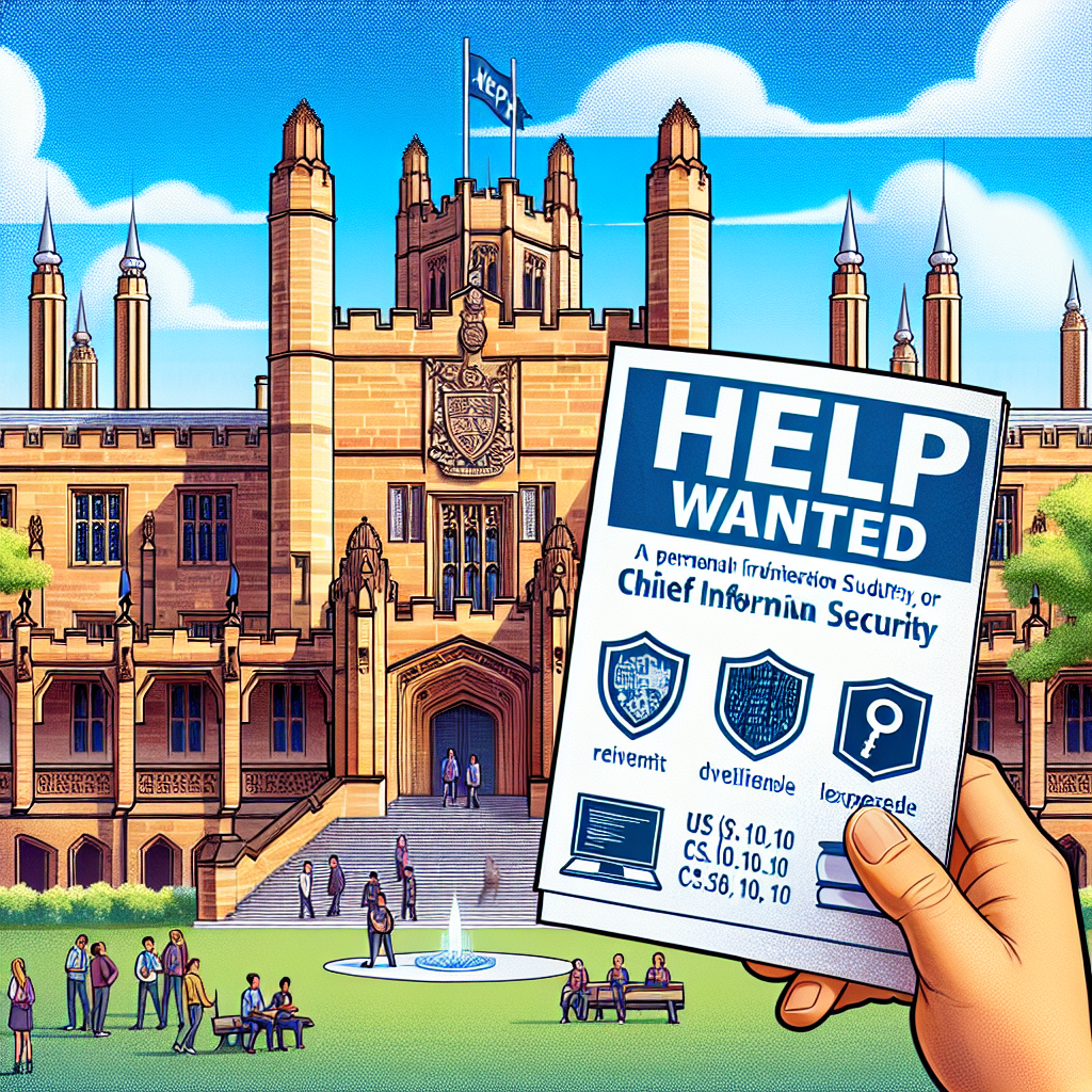 Universidad de Sydney busca un CISO permanente