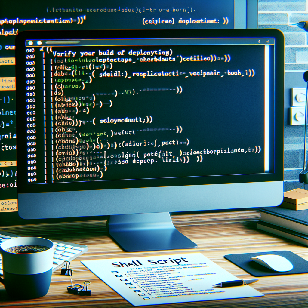 Verificar despliegue de tu build con un script de shell