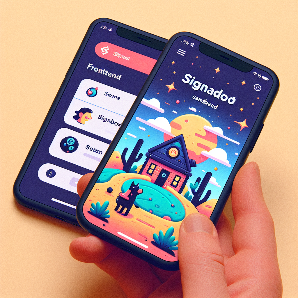 Vista previa móvil del frontend con Sandboxes de Signadot