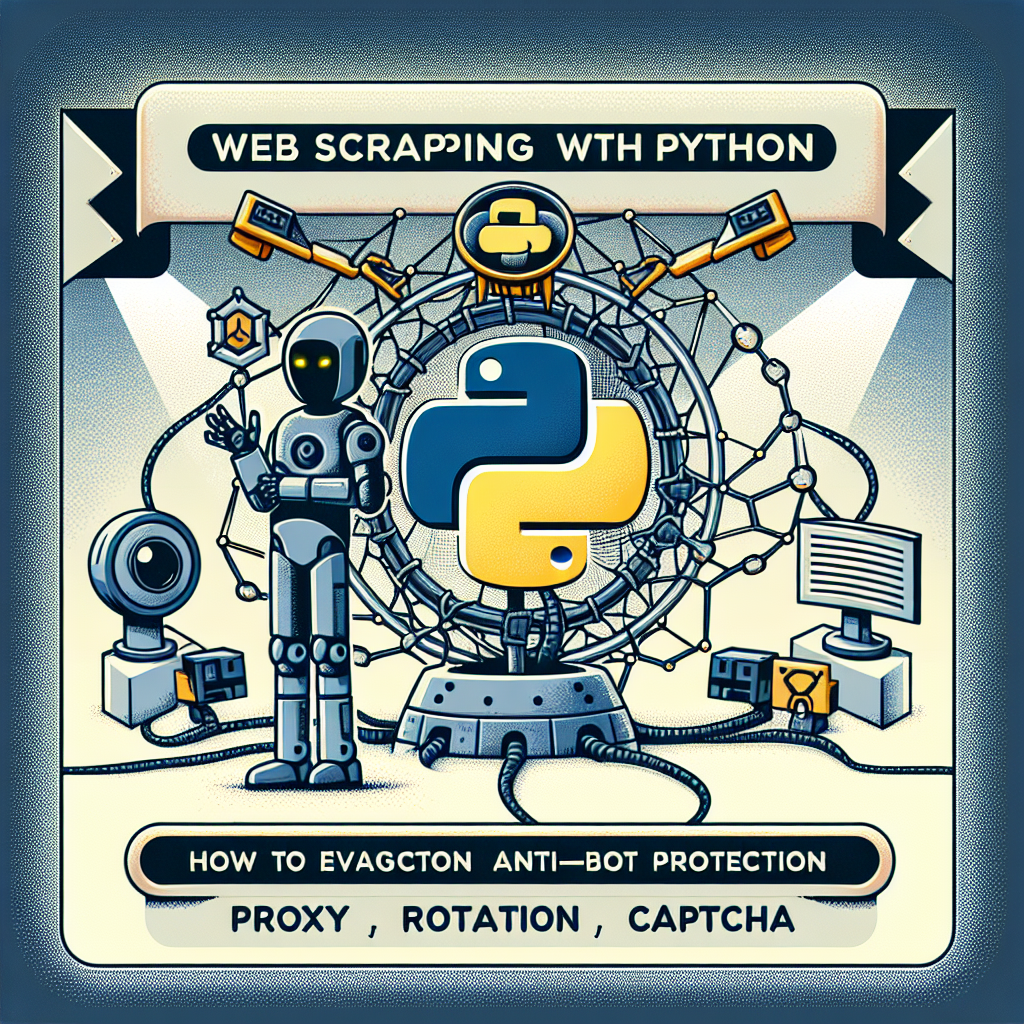 Web Scraping con Python: Cómo Eludir la Protección Anti-Bot (Rotación de Proxies, CAPTCHA)