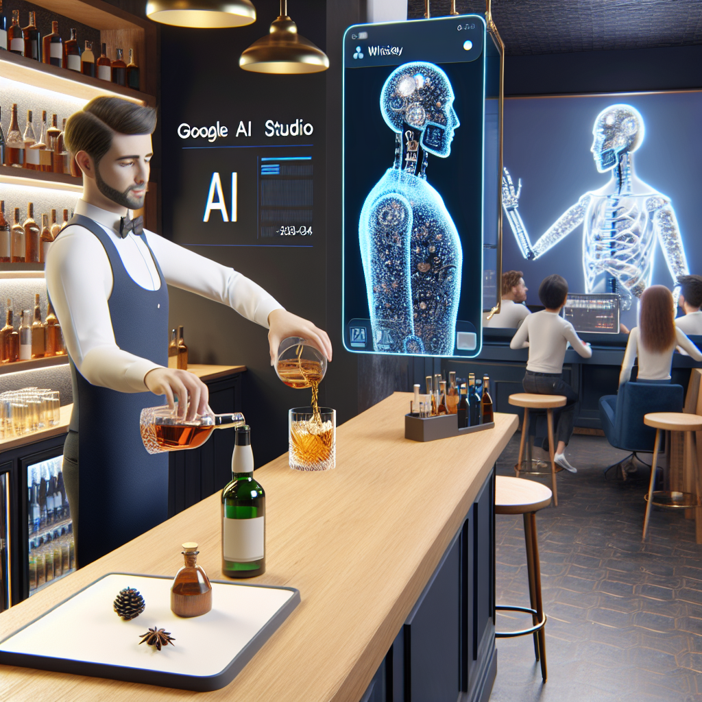 Whiskey & Ember: Barman IA y Docente con Google AI Studio