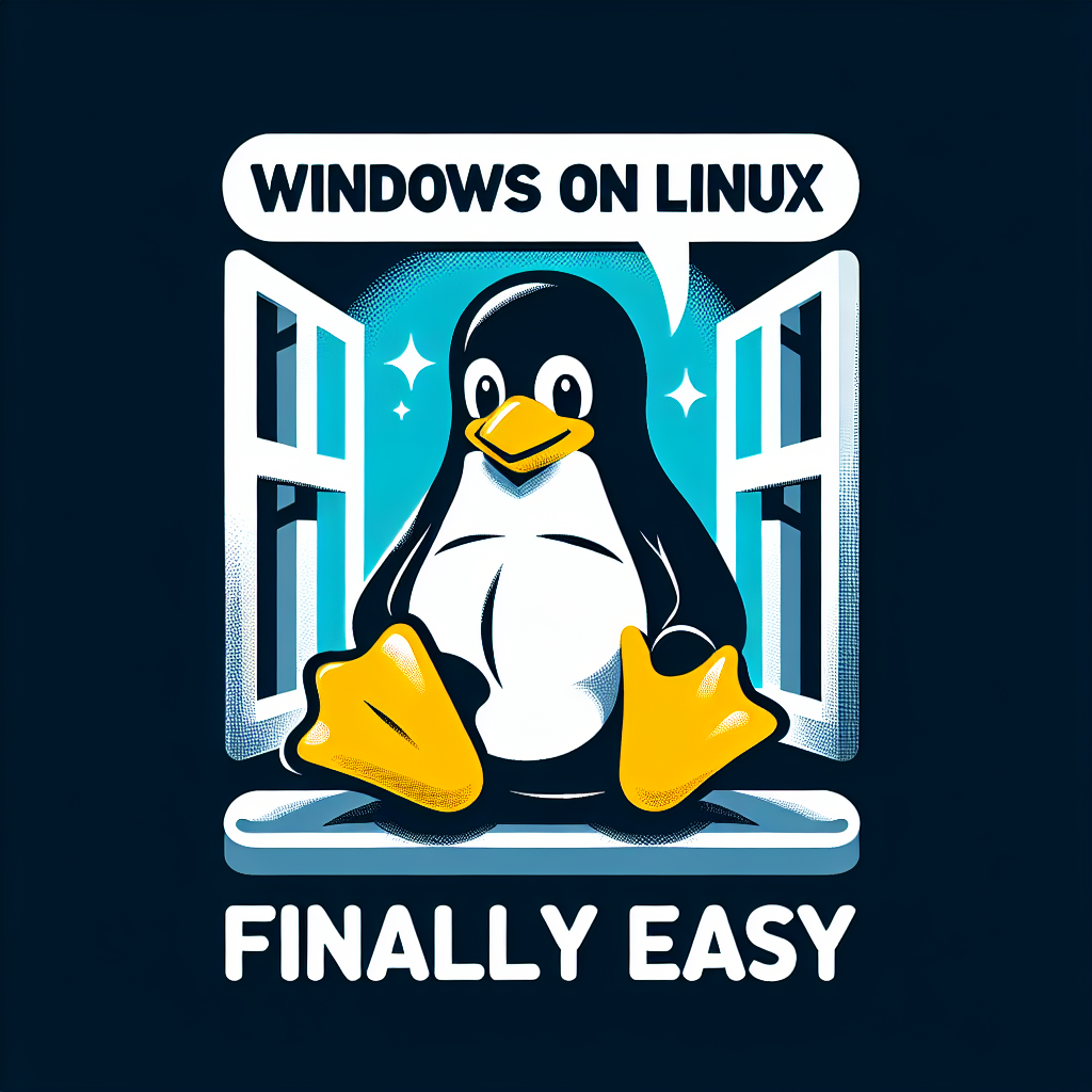 Windows en Linux por fin fácil
