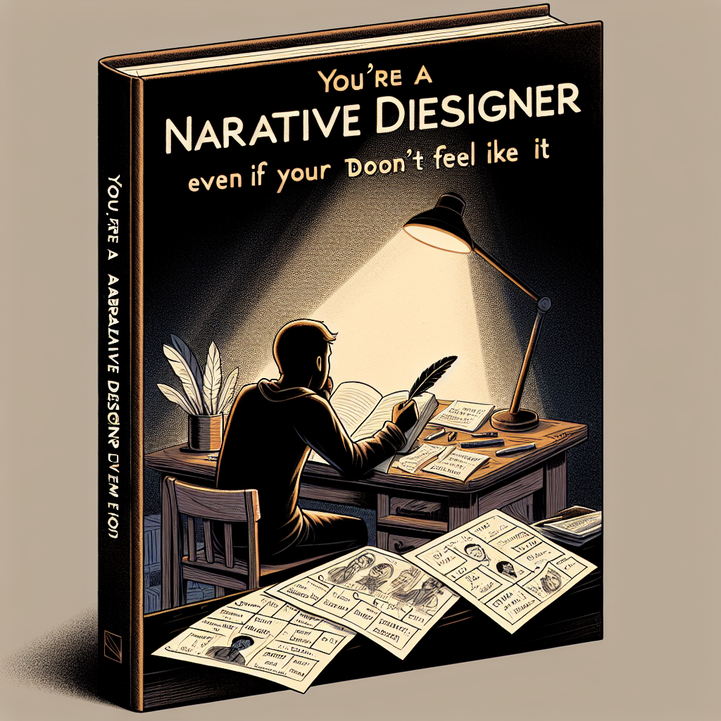 Ya eres diseñador narrativo (aunque no te sientas así)
