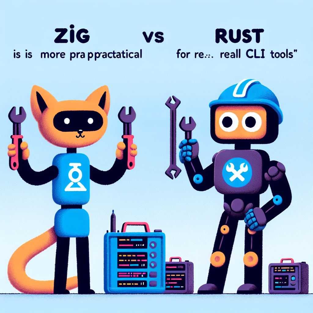 Zig es más práctico que Rust para herramientas CLI reales