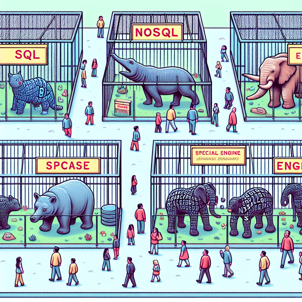 Zoológico de bases de datos: SQL, NoSQL y motores especializados